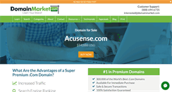 Desktop Screenshot of acusense.com